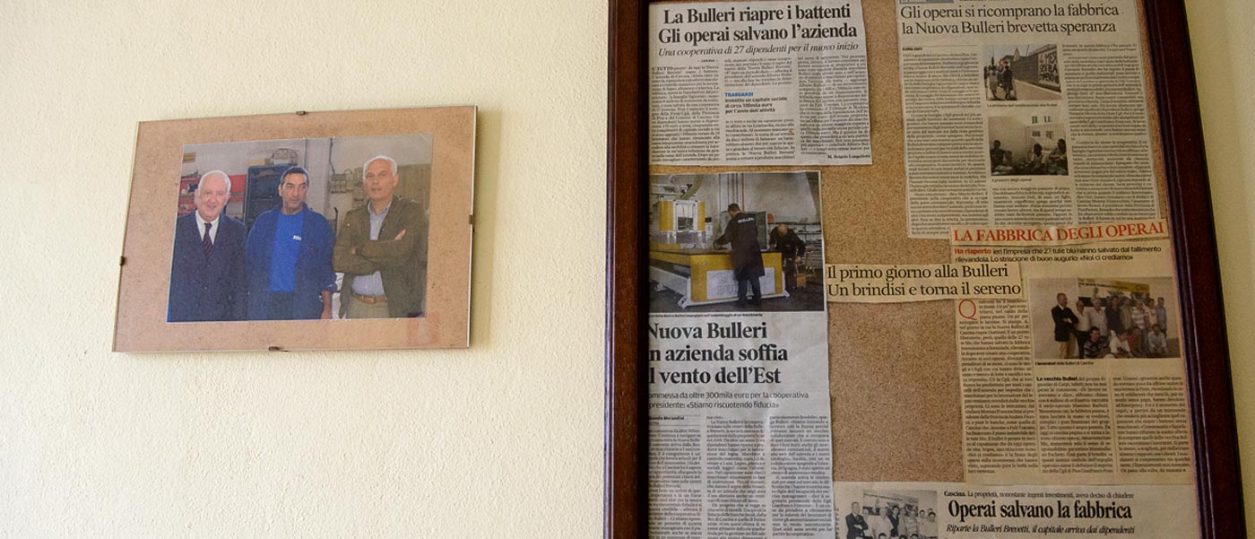 Bulleri Brevetti di Cascina, acquistata dai dipendenti