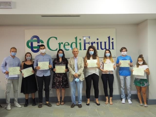 CrediFriuli. Premio allo studio, dal 2013 oltre 200 mila euro per i giovani del territorio