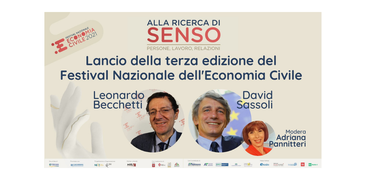 Lancio della terza edizione del Festival Nazionale dell’Economia Civile