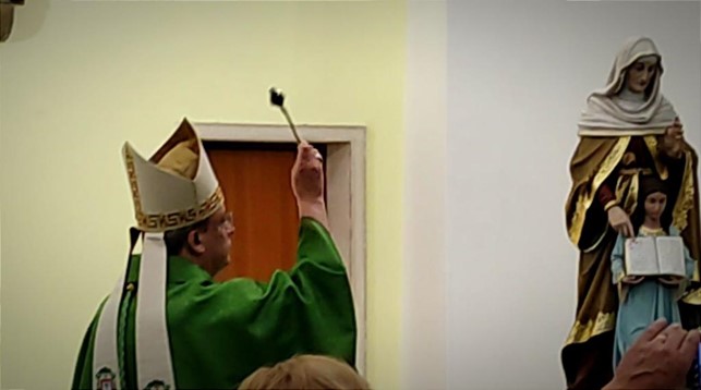 BCC Gaudiano di Lavello. Donata la statua lignea alla Chiesa di Sant’Anna