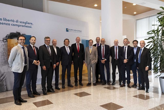 Cassa Centrale Banca. Incontro con i vertici del Gruppo DZ Bank 