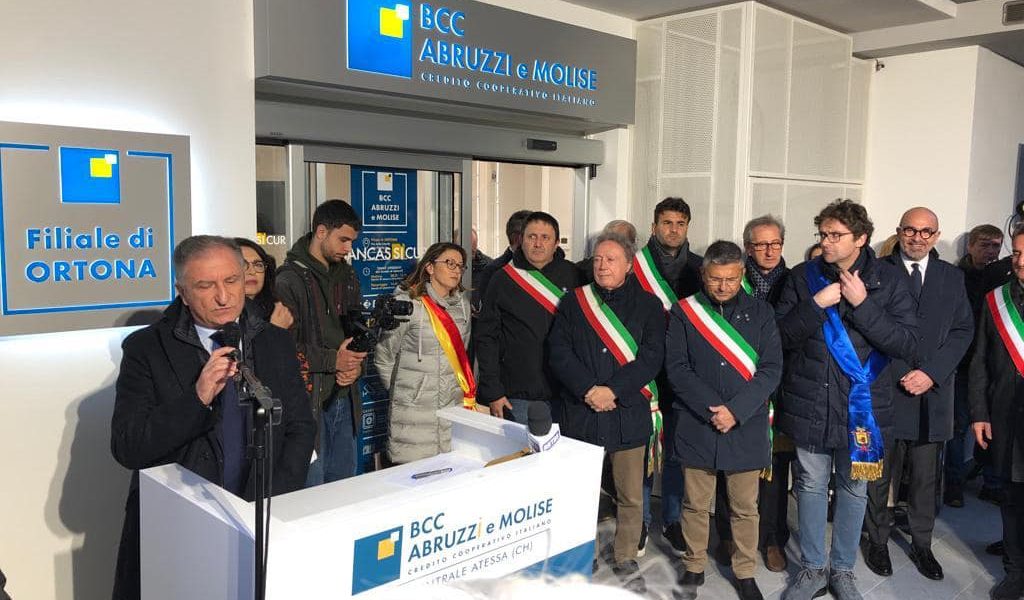 BCC Abruzzi e Molise. Inaugurata nuova filiale in provincia di Chieti