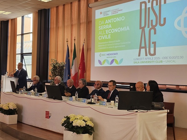 BCC Mediocrati. Una borsa di studio a sostegno del dottorato di ricerca sull’Economia civile