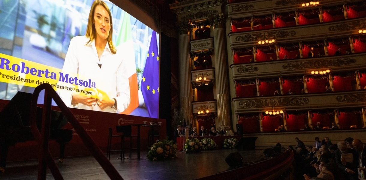 Federcasse 2025 Assembly: Video message from the President of the European Parliament, Roberta Metsola